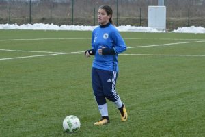 Jovana Stevanovic na terenu