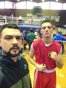 Trener Mirko Ždralo i Filip Džinić