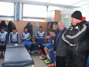 U svlacionici Drine pred prvi trening (Копирај)