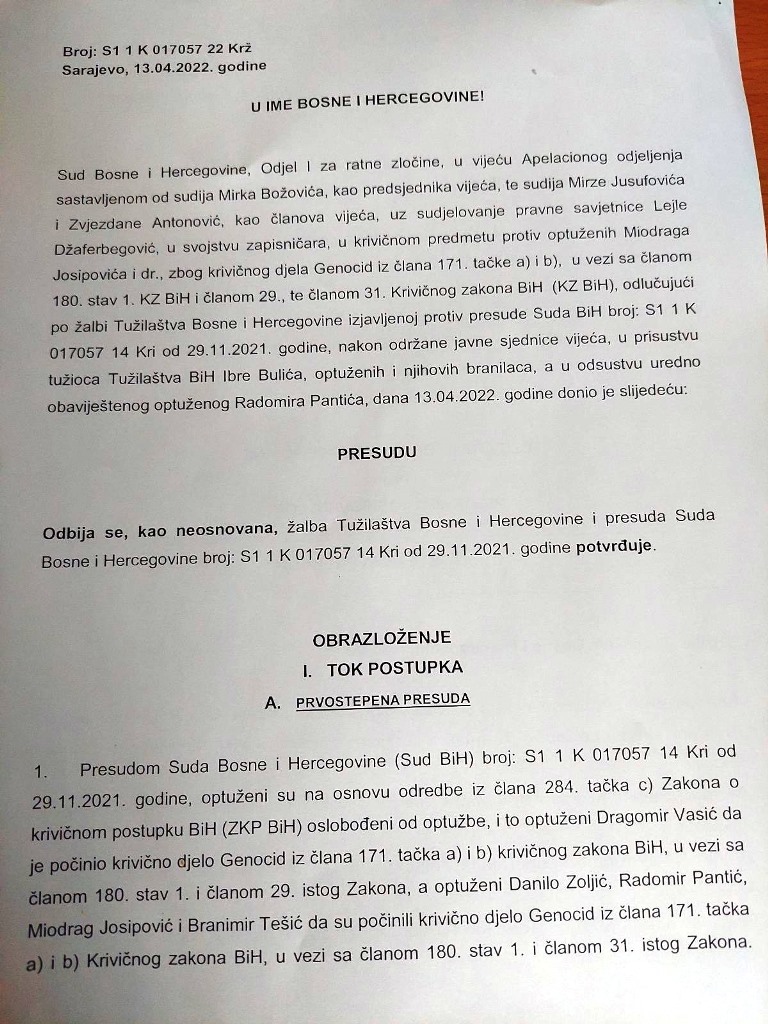 Dragomir Vasic presuda 