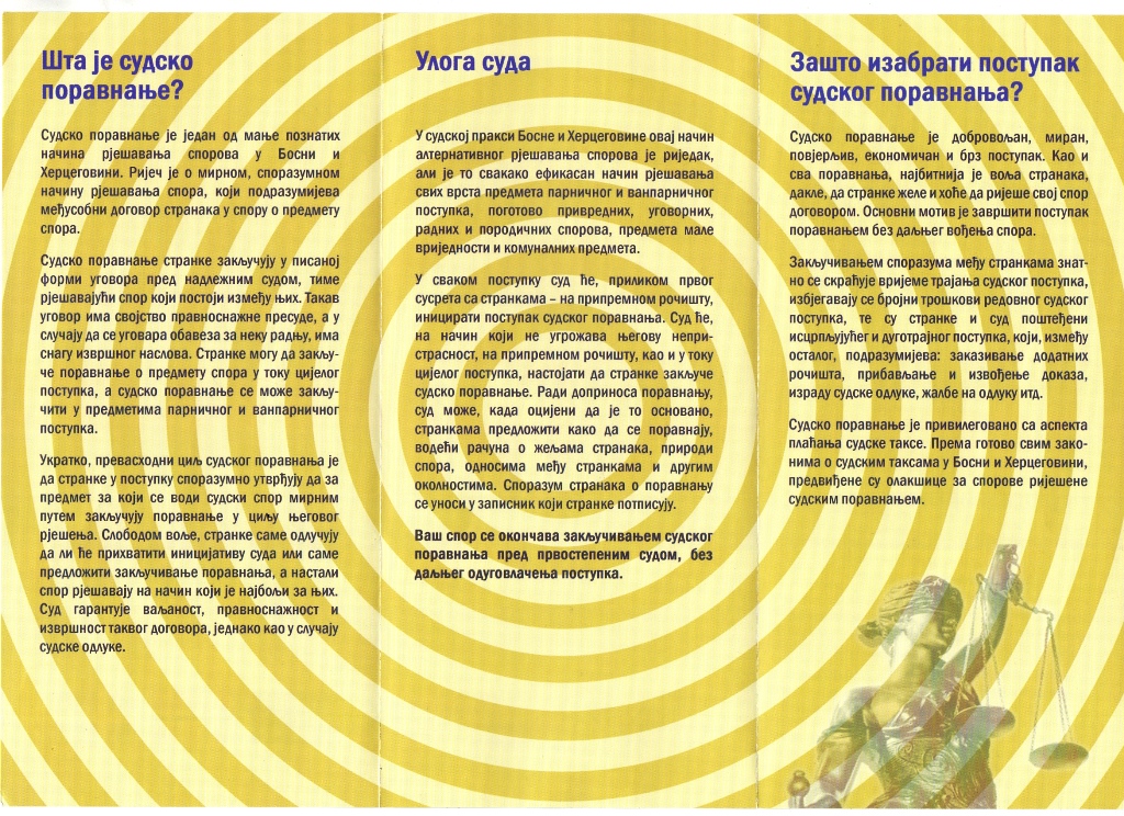 Sudsko poravnjanje 2