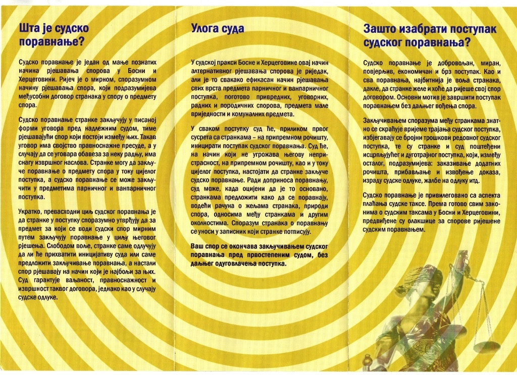 Sudsko poravnjanje 2