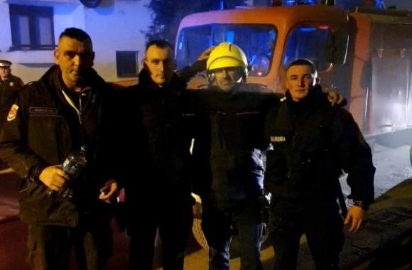 Pozar Bratunac policija