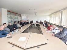 Sjednica Republičkog odbora Sindikata metalske industrije i rudarstva danas je održana u Alumini